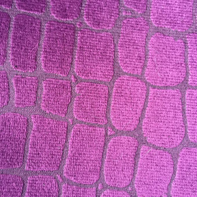 Embossed Velour Fabric