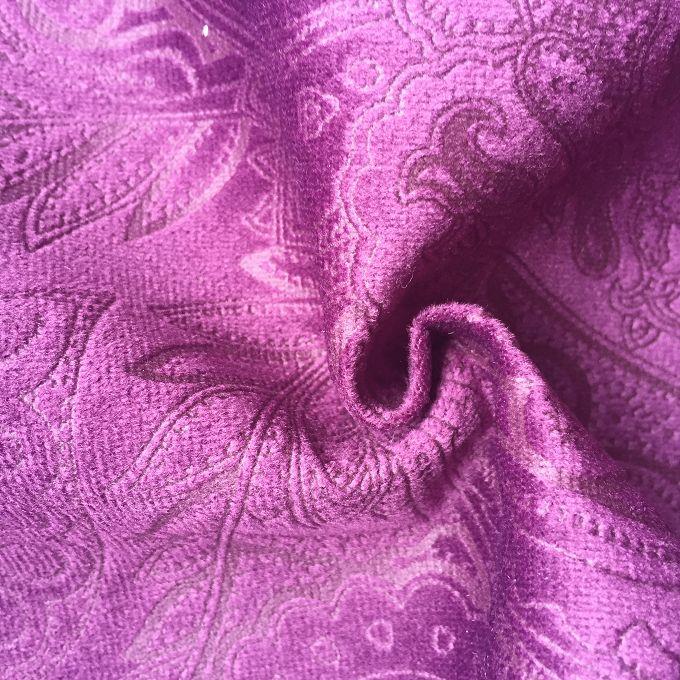Embossed Velour Fabric