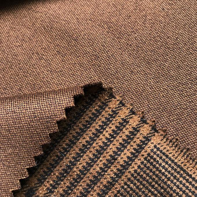 Grid Suede Fabric For Garment