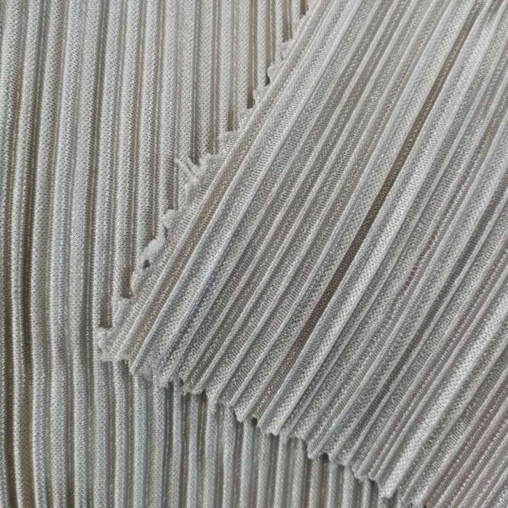 100% Polyester Crinkle Fabric