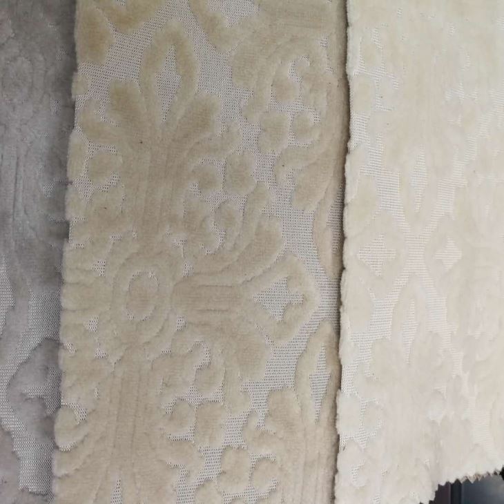 JACQUARD VELOUR FABRIC
